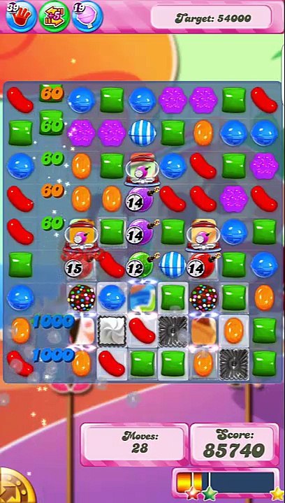 Candy Crush Saga Level 1282 No Boosters