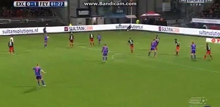 Dirk Kuyt Goal 0-1 l Excelsior vs Feyenoord 28.11.2015