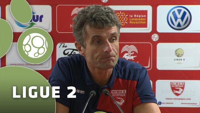 Conférence de presse Nîmes Olympique - Tours FC (2-1) : (NIMES) - Marco SIMONE (TOURS) - 2015/2016