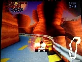 crash team racing canyon dingo