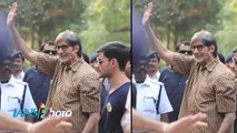 Revealed_ Amitabh Bachchan's new look in 'Te3n'