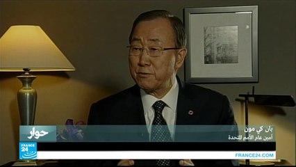 بان كي مون: وقف إطلاق النار ممكن في سوريا خلال ستة أشهر