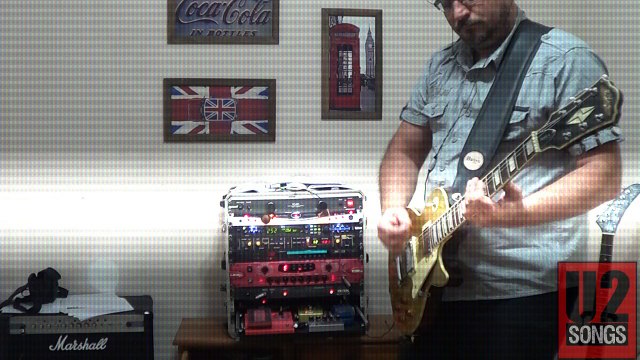 U2 Elevation Guitar Cover Backing Track