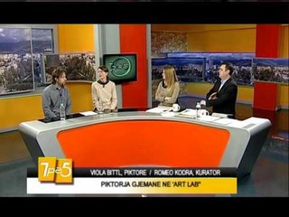 7pa5 - Piktorja gjermane ne ART LAB -11 Mars 2015 - Show - Vizion Plus