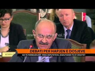 Hapja e dosjeve, ish-të përndjekurit para deputetëve - Top Channel Albania - News - Lajme