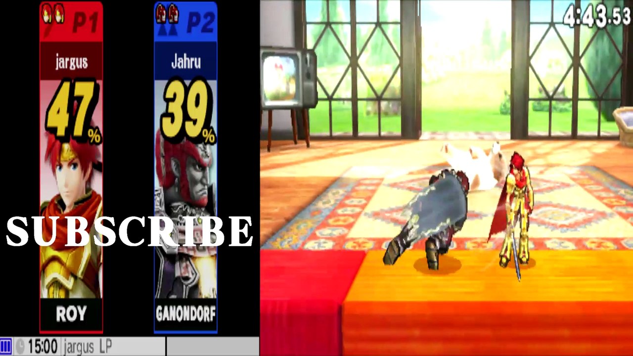 Roy VS Ganondorf - Super Smash Bros 4