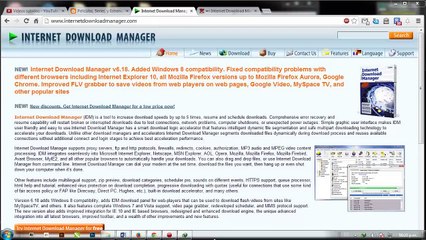 Descargar e instalar internet download manager full 2015 Acelerador de Descargas Mediafire