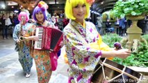Japanese All Women Music Band seen at Hyper Japan Fair in London