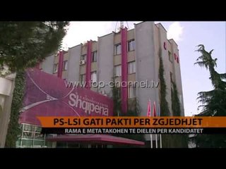 PS-LSI, gati pakti për zgjedhjet - Top Channel Albania - News - Lajme