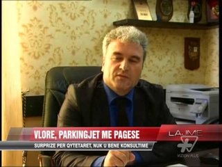 Parkingjet me pagesë në Vlorë - News, Lajme - Vizion Plus