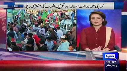 Habib Akram Badly Criticise Imran Khan On Campaign In Karachi