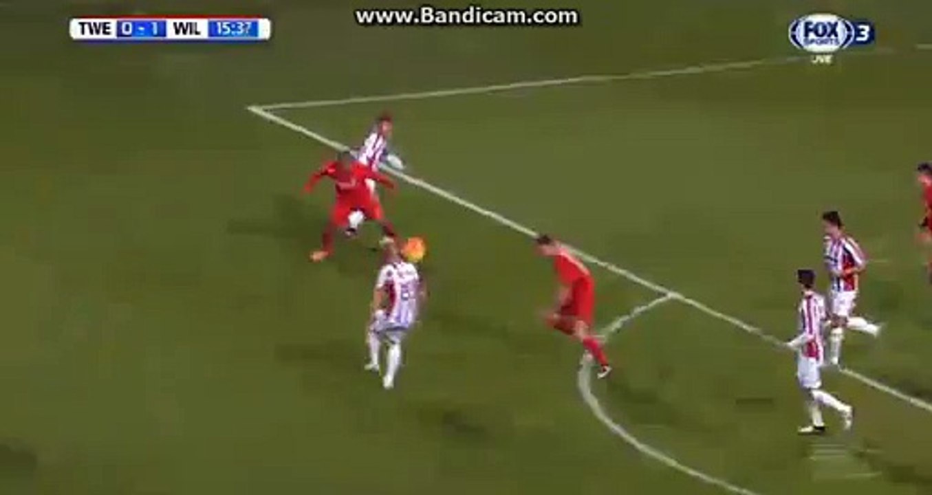 Lucas Andersen Goal 0-1 Twente vs Willem II 28.11.2015