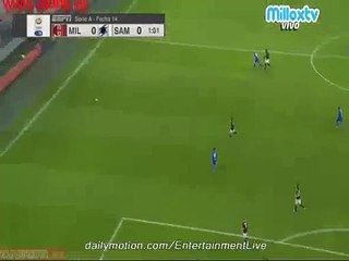 Gianluigi Donnarumma Fantastic Save - AC Milan v. Sampdoria Serie A 28-11-2015 HD