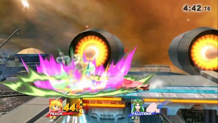 Palutena VS Peach - Super Smash Bros 4