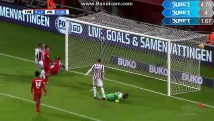 FC Twente - Willem II Tilburg 0-2 Andersen