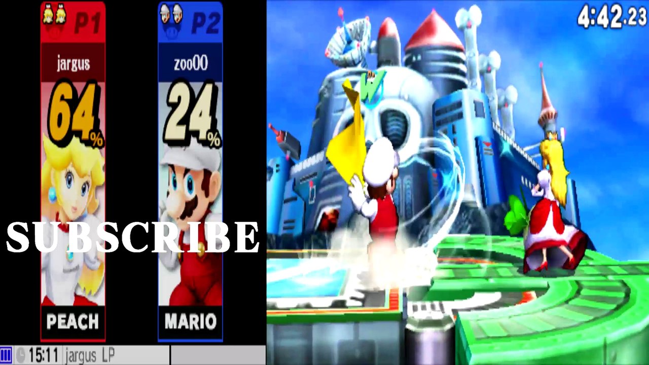 Mario VS Peach - Super Smash Bros 4