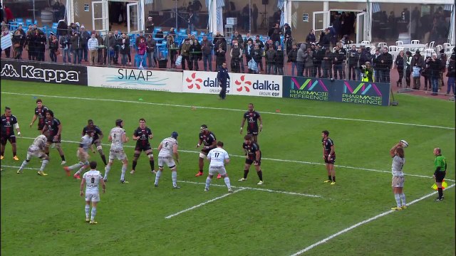 TOP 14 - Racing 92 – Toulouse : 28-13 - ESSAI Dimitri SZARZEWSKI (R92) - Saison 2015/2016