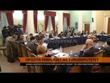 Opozita përplaset me eurodeputetët - Top Channel Albania - News - Lajme