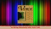 PDF Download  The Healing Voice How to Use the Power of Your Voice to Bring Harmony into Your Life PDF Online
