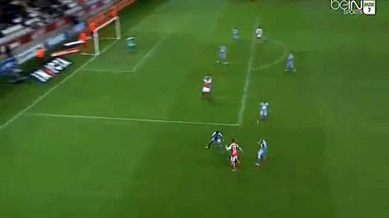 Nicolas De Preville Goal - Reims 2 - 1 Rennes - 28.11.2015