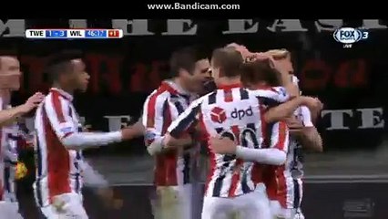Lucas Andersen Goal 1 - 3 Twente vs Willem II 28.11.2015