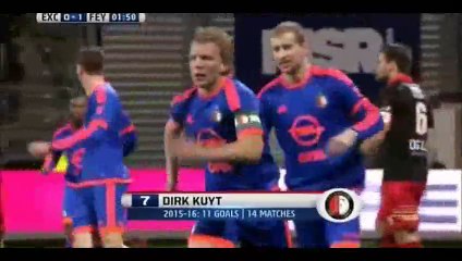 All Goals - Excelsior 2-4 Feyenoord - 28-11-2015