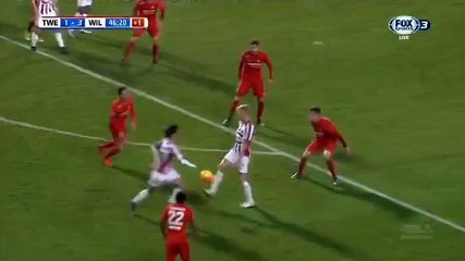 Lucas Andersen Goal - Twente 1 - 3t Willem II - 28_11_2015