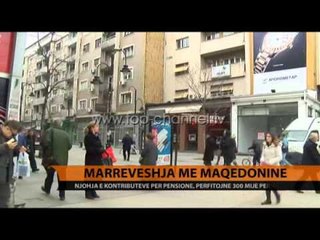 Descargar video: Pensionet, Shqipëria dhe Maqedonia firmosin marrëveshjen - Top Channel Albania - News - Lajme