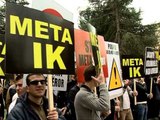 VIJOJNE PROTESTAT DHE BOJKOTI I OPOZITES NEN SLOGANIN “ILIR META KA MBARUAR” LAJM