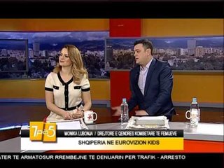 7pa5 - Shqiperia ne Eurovizion Kids - 18 Mars 2015 - Show - Vizion Plus