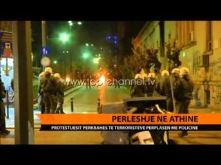Përleshje në Athinë - Top Channel Albania - News - Lajme