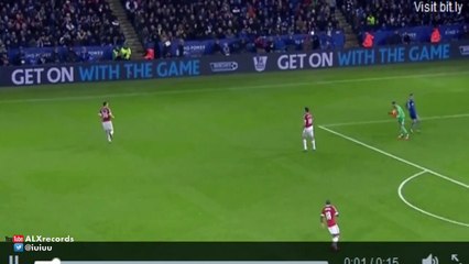 Jamie Vardy vs David de Gea chat shit get banged