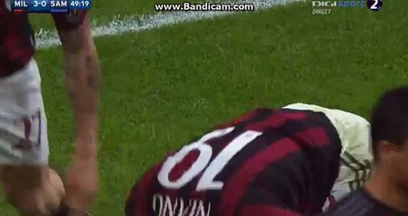 M'Baye Niang Goal 3-0 AC Milan vs Sampdoria 28.11.2015