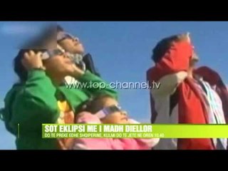 Eklipsi diellor, në Tiranë nis në orën 09:35 - Top Channel Albania - News - Lajme