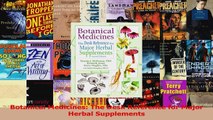 PDF Download  Botanical Medicines The Desk Reference for Major Herbal Supplements PDF Full Ebook