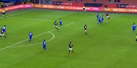 Luiz Adriano Goal - AC Milan 4 - 0 Sampdoria - 28/11/2015