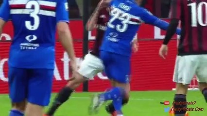 Eder Goal - AC Milan vs Sampdoria 4 - 1 2015