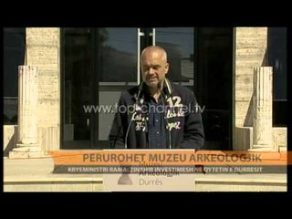 Rama përuron hapjen e Muzeut Arkeologjik - Top Channel Albania - News - Lajme