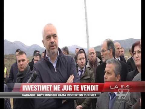 Sarandë, kryeministri Rama inspekton punimet - News, Lajme - Vizion Plus