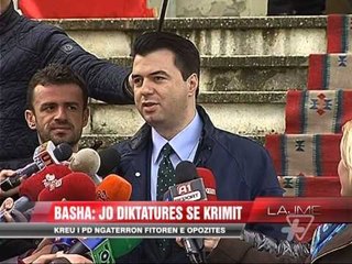 Kreu i PD-së Basha ngatërron fitoren e opozitës - News, Lajme - Vizion Plus