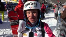 Aspen - Slalom : Adeline Baud Mugnier termine 5eme de la première manche