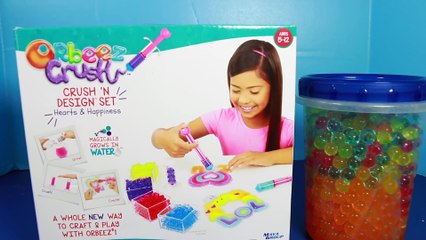 Orbeez Crush N Design Set Kids Craft Hearts & Happiness LOL Orbeez FUN