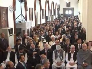 PRESIDENTI AFGAN VIZITE TE RENDESISHME NE WASHINGTON FJALIM PARA KONGRESIT LAJM