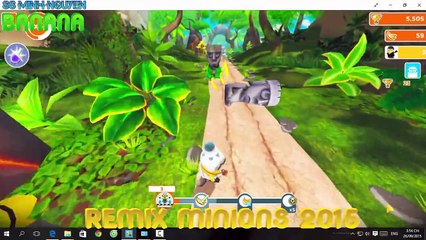 Minions Banana Song Remix ♫ Despicable Me: Minion Rush Game ♫ New Electro House 2015 ♫