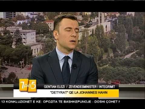 7pa5 - Detyrat qe la Johannes Hahn - 25 Mars 2015 - Show - Vizion Plus