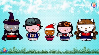 Finger Family Hello Kitty - Finger Family Song - Nursery Rhymes Kids Songs and Baby Songs