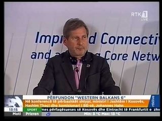 PERFUNDON KONFERENCA NE PRISHTINE “WESTERN BALKANS 6” MILIONA EURO PER INFRASTRUKTUREN LAJM
