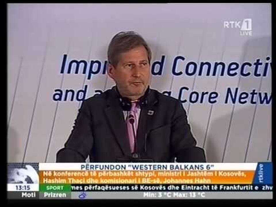 PERFUNDON KONFERENCA NE PRISHTINE “WESTERN BALKANS 6” MILIONA EURO PER INFRASTRUKTUREN LAJM