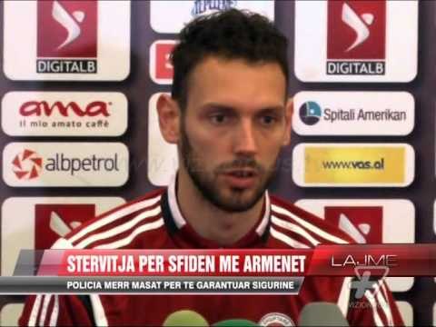 Stërvitja për sfidën me armenët - News, Lajme - Vizion Plus