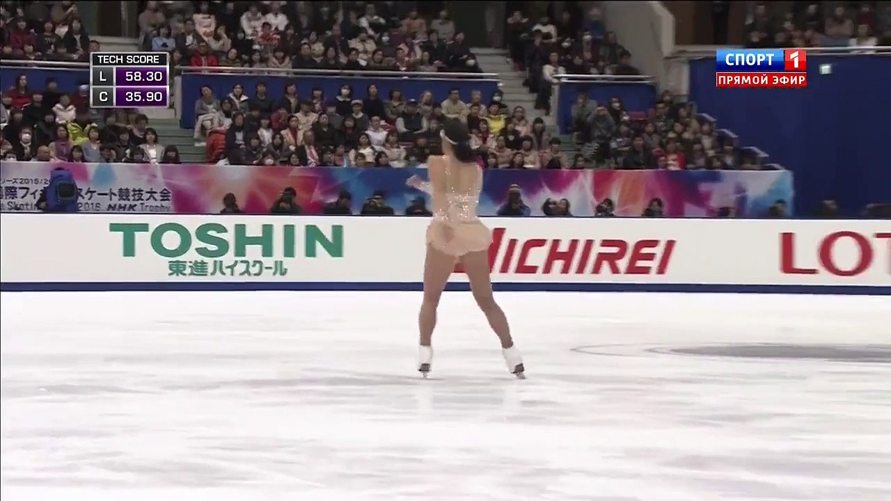 Mirai NAGASU - NHK Trophy 2015 - LP